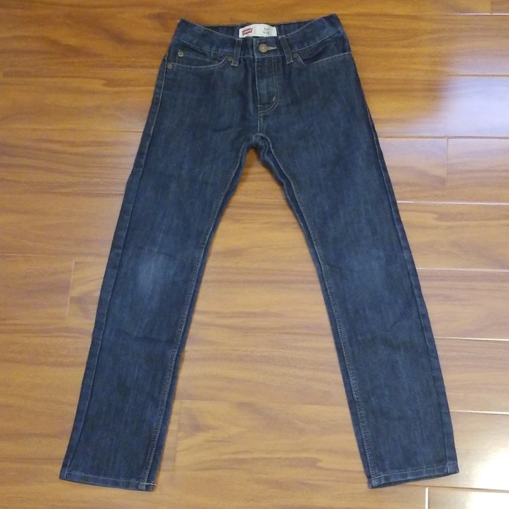 LEVI'S Boys 511 Slim Fit, 12 Regular